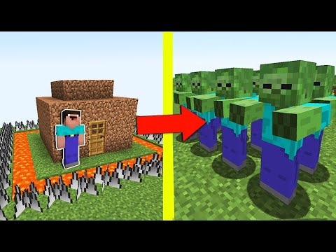 Видео: НУБ ПРОТИВ ЗОМБИ В МАЙНКРАФТ ! НУБ ПРОТИВ МОНСТРОВ В MINECRAFT ! #minecraft