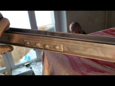 Видео: Закрытая ниша с перегибом. Закрытая ниша из алюминиевого профиля акс-брус, бп-40, пф6867 от flexy.