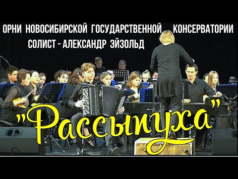 Видео: В.Гридин "Рассыпуха" Играет Студенческий ОРНИ НГК солист Александр Эйзольд (баян)