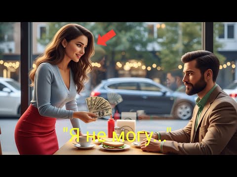 Видео: Он "ЗАБЫЛ" Кошелёк, И Официантка Заплатила За Него Из Зарплаты… Не Подозревая, Что Он Миллионер