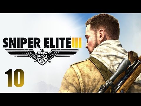 Видео: Прохождение Sniper Elite 3: Часть 10 - Тяжелая техника