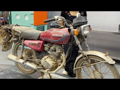 Видео: Эту Honda CG125 оставили умирать... Пока я ее не вернул!