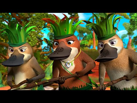 Видео: 🐾Лео и Тиг🐾 –  Расколотая Земля  - Мультики для детей – Про животных