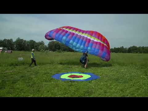 Видео: Мастер Посадки 5, кубок Санкт-Петербурга по парапланеризму (СЛА) параплан полёт на точность посадки