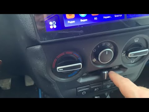 Видео: ЛАДА Гранта FL. ! Почему теплая зимой?…Работа печки…