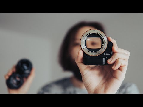 Видео: Адаптеры Sony EA-LA4 и EA-LA3. Объективы A-Mount