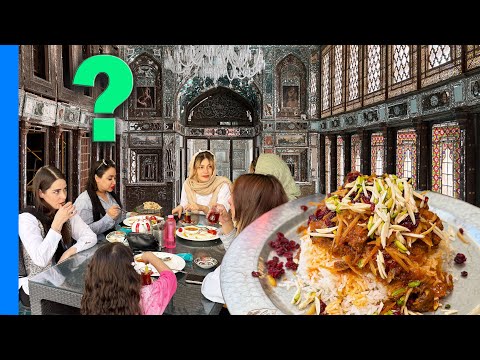 Видео: Самый великолепный иранский ресторан в историческом дворце!
