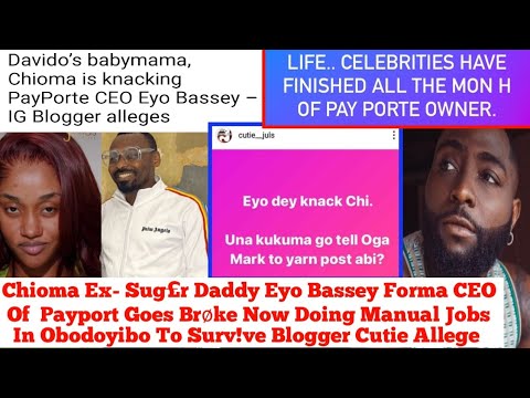 Видео: Мама Давидо, также известная как Милашка Джулс, утверждает, что бывший главный врач Чиома, папа Э...