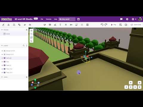 Видео: Мой сказочный мир 3д моделирования в Пиктоблокс