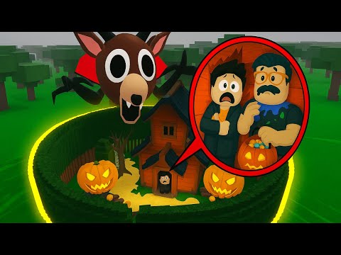 Видео: 🎃 99 НОЧЕЙ в ЛЕСУ на ХЭЛЛОУИН! Строим БАЗУ в Roblox