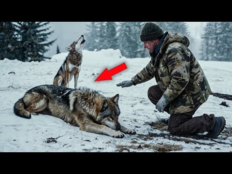 Видео: ЧЕЛОВЕК СПАСАЕТ УМИРАЮЩУЮ Волчицу, а через МЕСЯЦЫ стая делает НЕВЕРОЯТНОЕ!