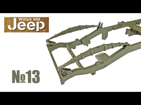 Видео: Jeep MB WILLYS | Выпуск №13 (eaglemoss)