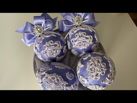 Видео: МК Бантики к елочным игрушкам 🎀🎀. DIY Ribbon bows. Елочные игрушки.