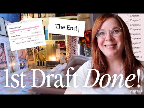 Видео: Конец! Заканчиваю первый черновик любовного романа | Vlog 83 2025