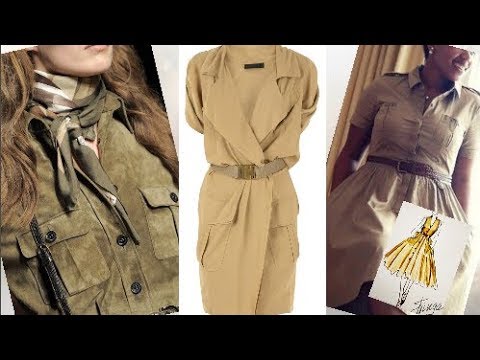 Видео: Стиль САФАРИ для женщин за 50.Весна.Лето_осень 2021.