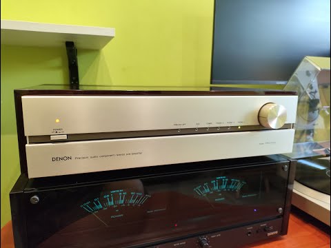 Видео: Предварительный усилитель Denon PRA-2000. Лучший фонокорректор.