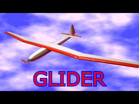 Видео: Р/у планер Glider 2 м, обзор, полеты с экспериментом