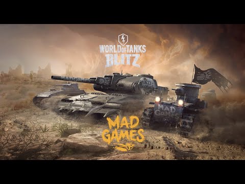 Видео: Обычные покатушки в обычном Mad Games | WoT Blitz | Tanks Blitz