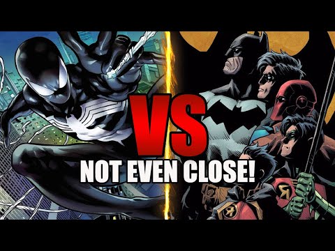Видео: Сможет ли кровожадный Человек-паук в одиночку справиться с семьей Бэтменов?