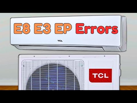 Видео: Как легко исправить код ошибки E8 E3 EP в кондиционере!