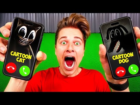Видео: Я ПОЗВОНИЛ CARTOON CAT и CARTOON DOG В 3:00 — ОНИ ОТВЕТИЛИ!!!
