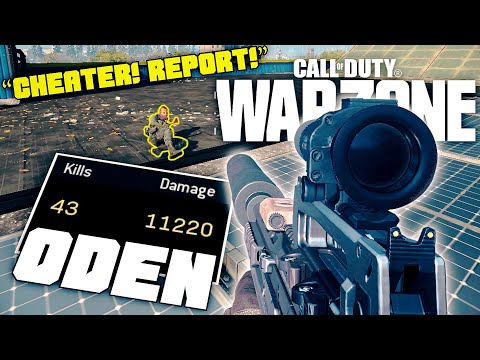 Видео: Читы или Просто Oden? | Call of Duty Warzone