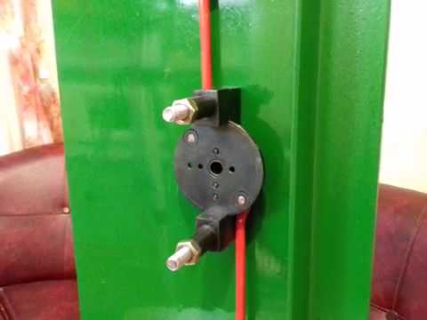 Видео: Замок гаражный " Падающий ключ 1"