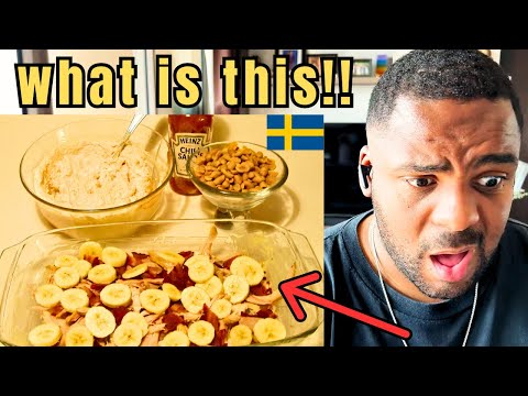 Видео: Реакция британца на самые странные блюда Швеции 🇸🇪 (от Flygande Jakob до пиццы-кебаба и многого д...