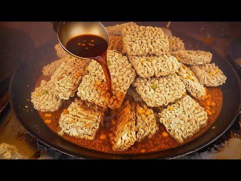 Видео: Потрясающе! Более 100 местных блюд в одном месте! Ночной рынок | Азиатская кухня