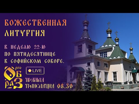 Видео: Божественная литургия в Неделю 22-ю по Пятидесятнице в Софийском соборе.