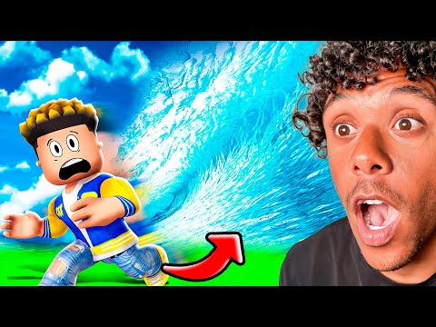 Видео: Могу ли я спастись от ЦУНАМИ в Roblox?!