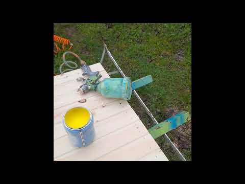 Видео: Кошери направи си сам Боядисване с пистолет