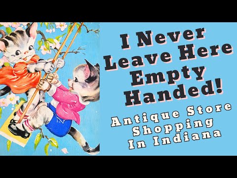 Видео: СТОИТ ЗАГЛЯНУТЬ В КАЖДЫЙ РАЗ! Находки в антикварных магазинах Индианы
