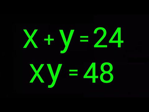 Видео: Германия | Сможете ли вы это решить? | Математическая олимпиада (x,y) = ?