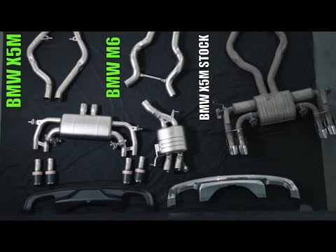 Видео: Akrapovic  обзор на примере BMW M6 и BMW X5M