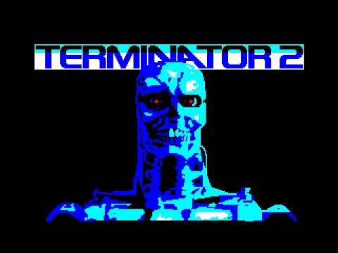 Видео: Terminator 2: Judgment Day. ZX Spectrum. Прохождение