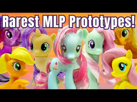 Видео: РЕДЧАЙШИЕ невыпущенные игрушки-прототипы MLP G4!