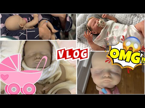 Видео: Vlog:Будни мастера реборниста. Делаю куклу реборн. Нужно переодеть малышку Майли?😱