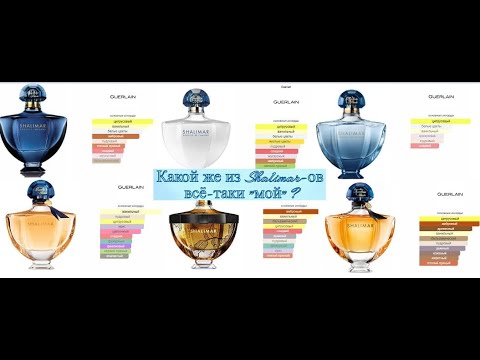 Видео: Моё мнение о Shalimar-ах Guerlain. Какой из них мой самый любимый?