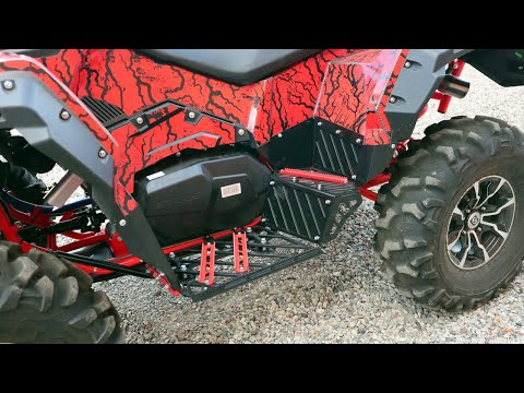 Видео: Усиленные подножки WeRide для квадроцикла для STELS GUEPARD 2.0 от компании KVADROTEXNIKA.