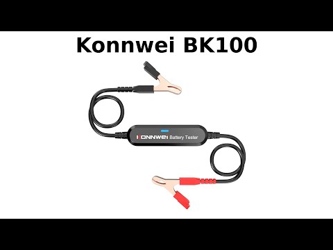 Видео: Тестер аккумулятора автомобиля Konnwei BK100