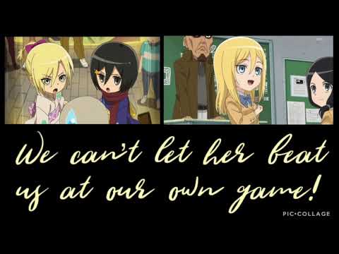 Видео: Третий игрок | АСМР | Яндере Энни Леонхарт против Яндере Микаса Акерман против Хистории Рейсс x С...