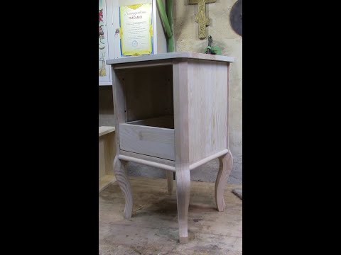 Видео: Как увязать ножки на тумбочку