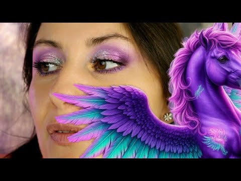 Видео: Tammy Тanuka ЛУКАВЫЙ ПЕГАС МИРАЖА ИЛИ АЛЬТЕРНАТИВА ИЗ ВАШЕГО ШКАФЧИКА фиолетово-розовый макияж