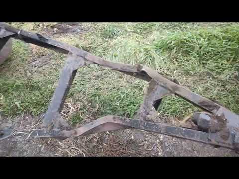 Видео: Вигляд причіпна після ДТП. Ще не все так погано. Але краще цього не було б.