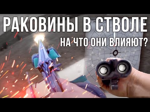 Видео: Раковины в стволе. На что они влияют?