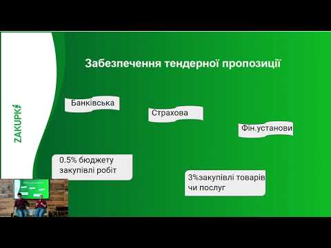 Видео: Юридичний майстер-клас “Як постачальнику підготувати документи для перемоги в тендері?”