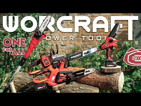 Видео: Акумуляторні ланцюгові пили WORCRAFT