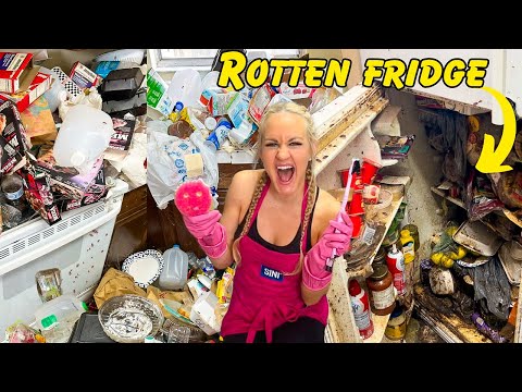 Видео: ДОМ, КИШУЩИЙ ТАРАКАНАМИ. Спасаем 13-летнюю девочку. БЕСПЛАТНАЯ уборка дома в Майами 🥺