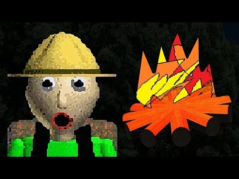 Видео: Baldi's Basics - ПОХОД В ЛЕС С БАЛДИ - ОБНОВЛЕНИЕ [#22] - Игра - Прохождение